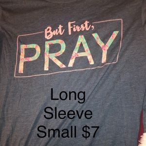 Long sleeve cute tee